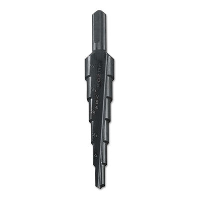 Vari-Bit Step Drill Bits, 3/16 in - 1/2 in, 6 Steps