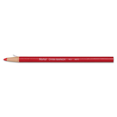 China Markers, Paper-wrapped Tip, Red