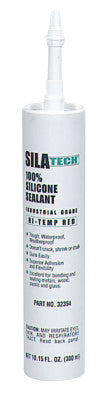 Silatech Red RTV Silicone Adhesive Sealants, 10.15 oz, Red