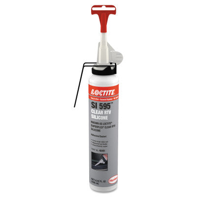 Superflex RTV, Silicone Adhesive Sealants, 190 mL Power Can, Clear