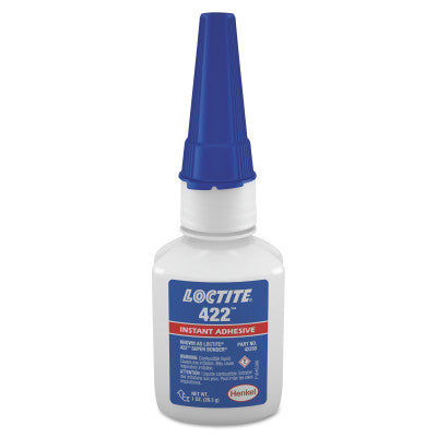 422 Super Bonder Instant Adhesives, 1 oz, Bottle, Clear