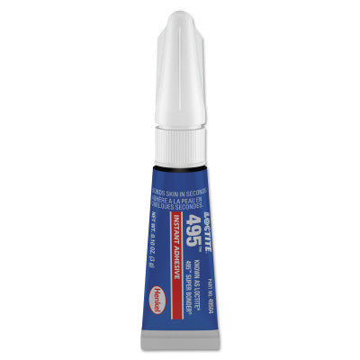495 Super Bonder Instant Adhesive, 3 g, Tube, Clear