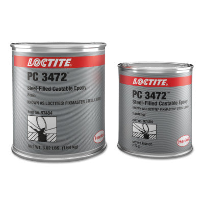 Fixmaster Steel Liquid, 4 lb, Kit, Grey