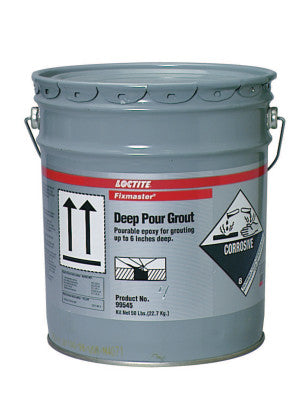 Fixmaster Deep Pour Grout, 5 gal, Kit, Black