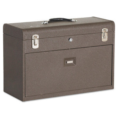 Machinists' Chests, 20 1/8 in x 8 1/2 in x 13 5/8 in, 1800 cu in, Brown Wrinkle