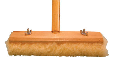 Janitor Wax Applicators, 16 in, 100% Virgin Wool