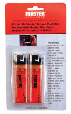 Refillable Butane Fuel Cells, for MT-11 Microtorches
