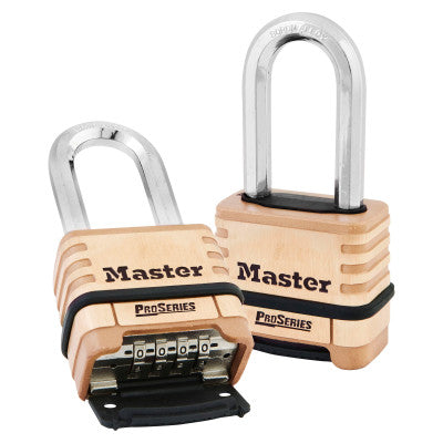 ProSeries Resettable Combination Locks, 3/8"Dia, 15/16"L X 15/16"W, Carded