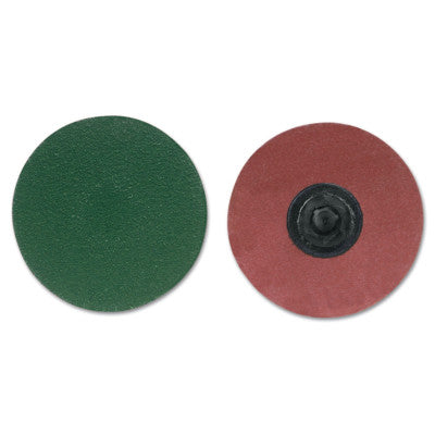 ZIRC Plus R801 PowerLock Cloth Discs-Type I, 3 in Dia., 50 Grit