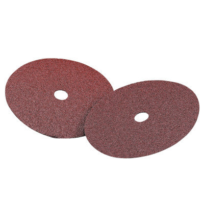 Carbo White Fiber Disc, Aluminum Oxide, 7 in Dia., 24 Grit