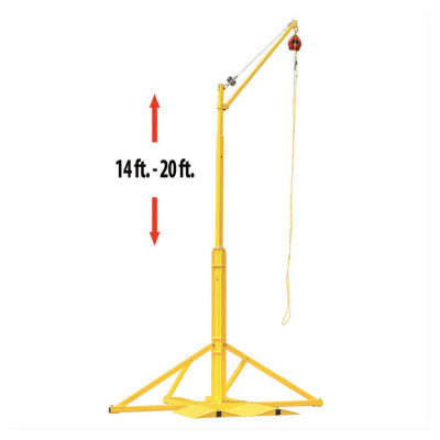 SkyORB Overhead Rotational Boom Anchor, Steel/Polyethylene, 310 lb Load Cap