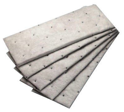 High-Capacity Maintenance Sorbent Production Pads, Absorbs .32 gal