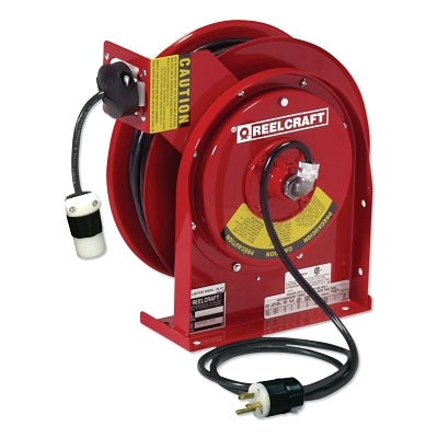 CORD REEL 12/3 X 45' 20AMP SINGLE OUTLET W CORD