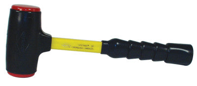Extreme Power Drive Dead-Blow Hammers, 2 lb Head, 13 3/4 in Handle, Yellow