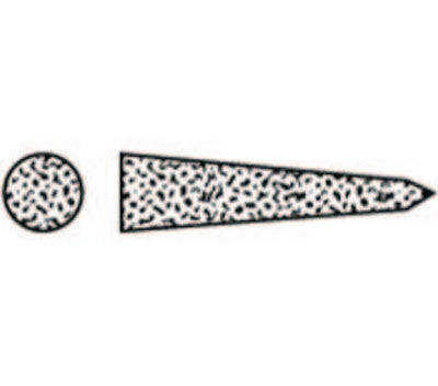 Pointed Abrasive File Sharpening Stones, Medium
