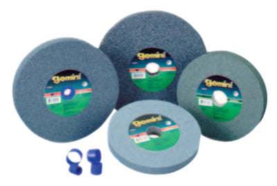 T1 Straight Gemini Bench & Pedestal Grinding Wheel,12X2, 1 1/4" Arbor, Medium