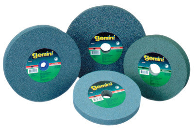 T1 Straight Gemini Bench & Pedestal Grinding Wheel,6X1/2, 1" Arbor, Medium