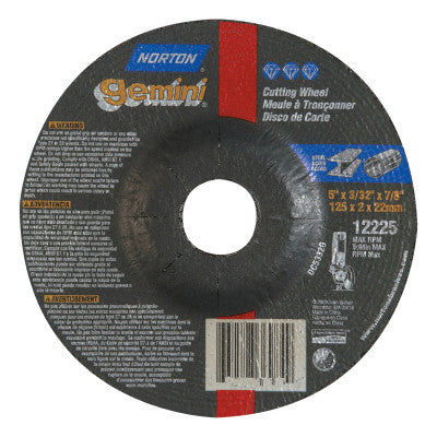 Gemini RightCut Depressed Center Cut-Off Wheel 5"