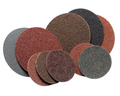 Bear-Tex Surface Blending SCF Discs, Aluminum Oxide, 2 in Dia., Coarse