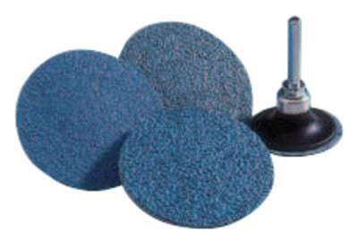 NorZon Plus Speed-Lok TS Coated-Cloth Discs, Zirconia Alumina, 3 in, 60 Grit