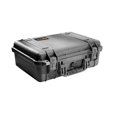 1150 Protector Cases, 0.66cu ft, 16.75 in x 11.18 in x 6.12 in, Black, No Foam