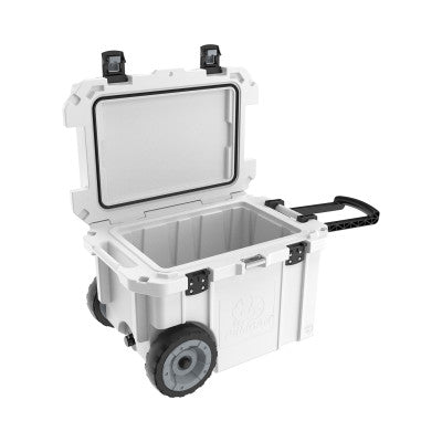 45QW Elite Wheeled Coolers, 45 qt, 20 in x 29.66 in x 19.25 in, White