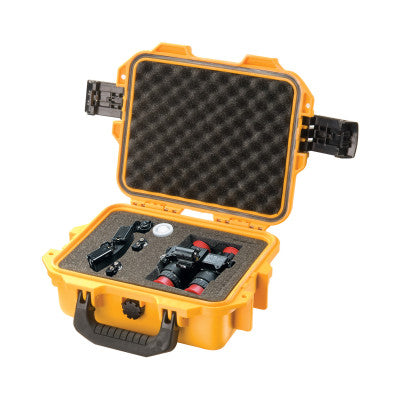 iM2050 Storm Cases, 0.18cu ft, 9.5 in x 7.5 in x 4.25 in, Yellow