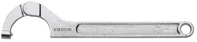 Hinged Pin Spanner Wrenches, 1 31/32 in Opening, Pin, 7 15/32 in