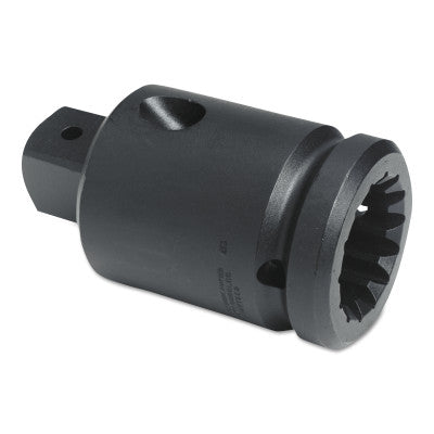 Male Square Spline Drive Impact Socket Adapters, 1 in drive, 4 3/8 in