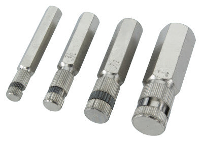 Internal Pipe Wrench Sets, 3/8 in; 1/2 in; 3/4 in; 1 in