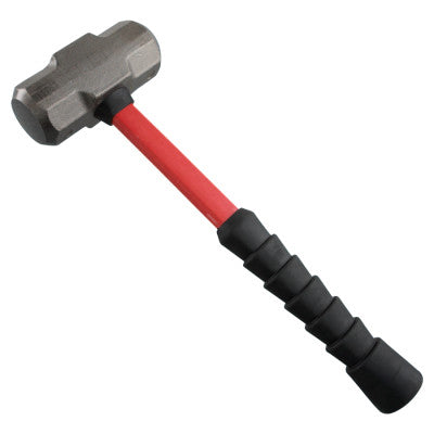 Double Faced Sledge Hammer, 4 lb, Cushion Grip Handle, 14"