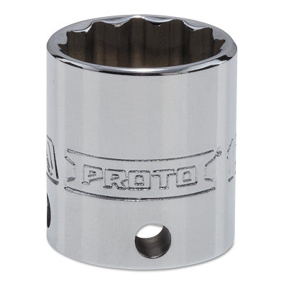 Tether-Ready Drive Deep Sockets, 3/8 in Drive, 13/16 in, 1 3/16 in L, 12 Points