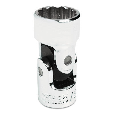 12-Point Universal Sockets, 1/2 in Drive, 9/16 in, 12 Points
