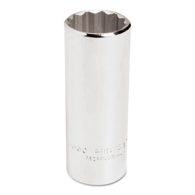 Torqueplus Deep Sockets, 1/2 in Drive, 15/16 in Opening, 12 Points