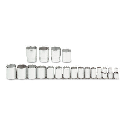 Torqueplus 19 Piece Socket Sets, 1/2 in, 6 Point
