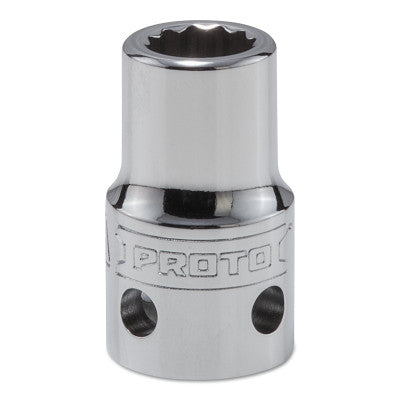 Tether-Ready Drive Deep Sockets, 1/2 in Drive, 11 mm, 1 31/64 in L, 12 Points