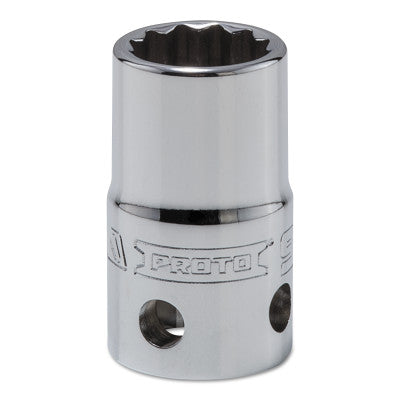 Tether-Ready Drive Deep Sockets, 1/2 in Drive, 9/16 in, 1 1/2 in L, 12 Points