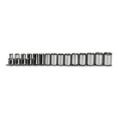 Torqueplus 15 Piece Metric Socket Sets, 1/2 in, 6 Point