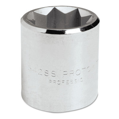 Sockets 1/2" Drive, 1/2 in Drive, 1 in, 8 Points
