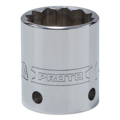 Tether-Ready Drive Deep Sockets, 1/2 in Drive, 1 1/8 in, 1 3/4 in L, 12 Points