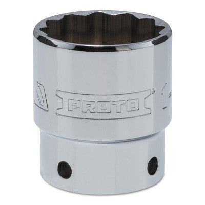 Tether-Ready Drive Deep Sockets, 1/2 in Drive, 1 3/8 in, 2 in L, 12 Points