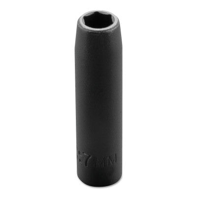 Torqueplus Metric Deep Impact Sockets 1/4 in, 1/4 in Drive, 7 mm, 6 Points