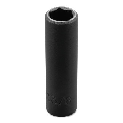 Torqueplus Deep Impact Sockets 1/4 in, 1/4 in Drive, 3/8 in, 6 Points