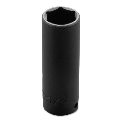 Torqueplus Deep Impact Sockets 1/4 in, 1/4 in Drive, 1/2 in, 6 Points