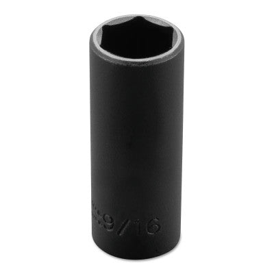 Torqueplus Deep Impact Sockets 1/4 in, 1/4 in Drive, 9/16 in, 6 Points