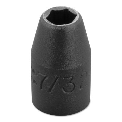 Torqueplus Impact Sockets 1/4 in, 1/4 in Drive, 7/32 in, 6 Points