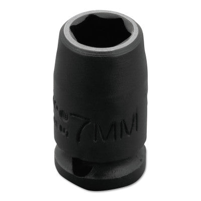 Torqueplus Metric Impact Sockets 1/4 in, 1/4 in Drive, 7 mm, 6 Points