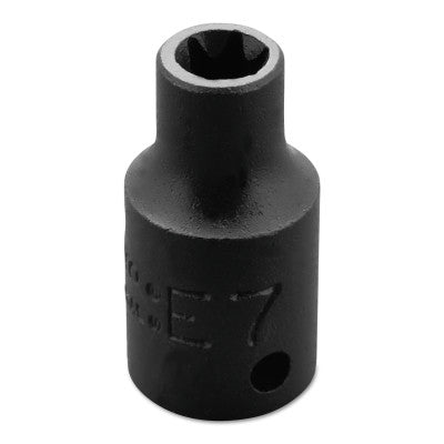 Torx Impact Sockets, 1/4 in Drive, E7 Tip
