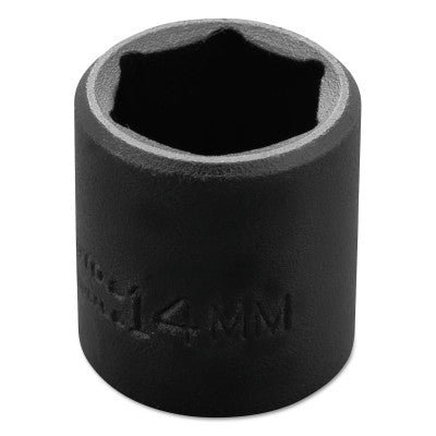 Torqueplus Metric Impact Sockets 1/4 in, 1/4 in Drive, 14 mm, 6 Points