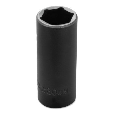 Torqueplus Metric Deep Impact Sockets 3/8 in, 3/8 in Drive, 20 mm, 6 Points